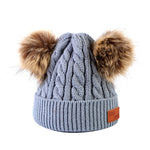 Baby Ear Caps, Children's Raccoon Fur Caps - Cindi Book