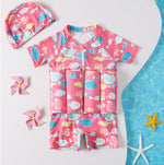 Girls' Boys' Swimsuit One-piece Buoyancy Swimsuit - Cindi Book