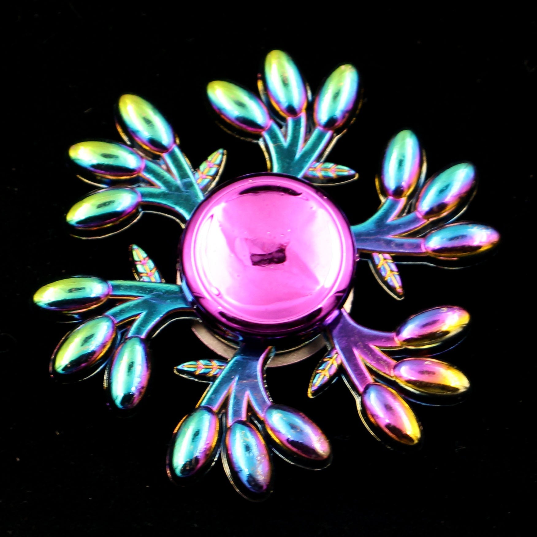 Zinc Alloy Electroplating Colorful Fingertip Top - Cindi Book