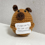 Funny Animal Crocheted Toy Creative Gift - Cindi Book
