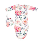 Newborn Knotted Nightgown Baby Sleeping Bag Print - Cindi Book