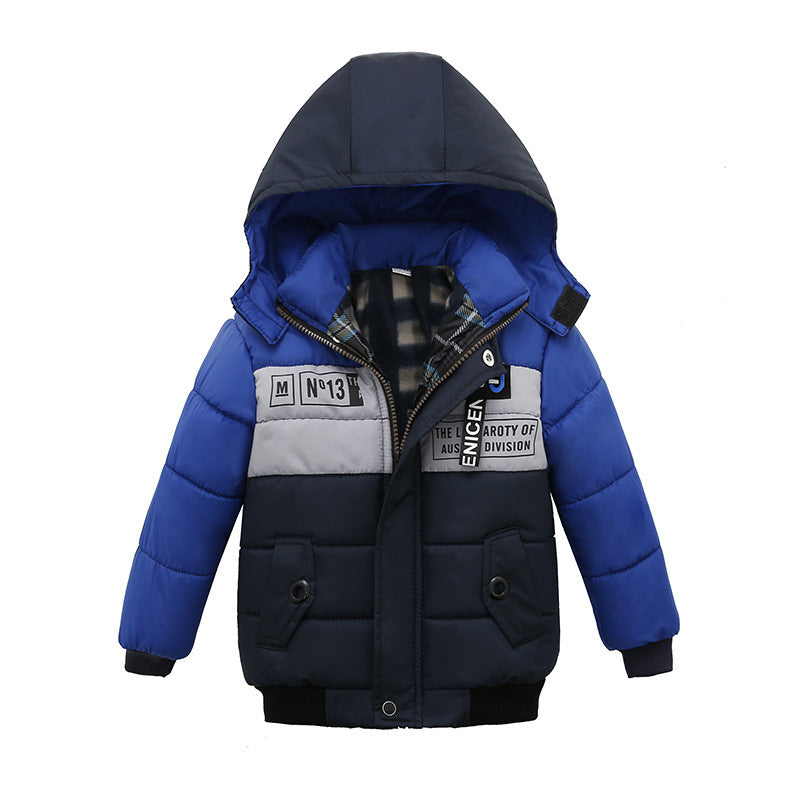 Small And Medium-Sized Boys Cotton-Padded Jackets - Cindi Book