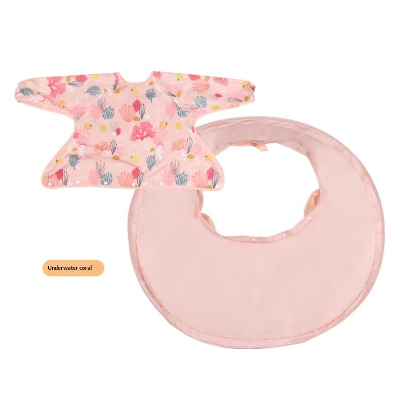 All-in-one Anti-dirt Bib For Baby Dining Tables - Cindi Book