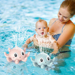 Children's Automatic Water Spray Bath Toys Bath Fun Toys With Flashing Water Spray Toy Baby Swimming Shower With Toys New - Cindi Book