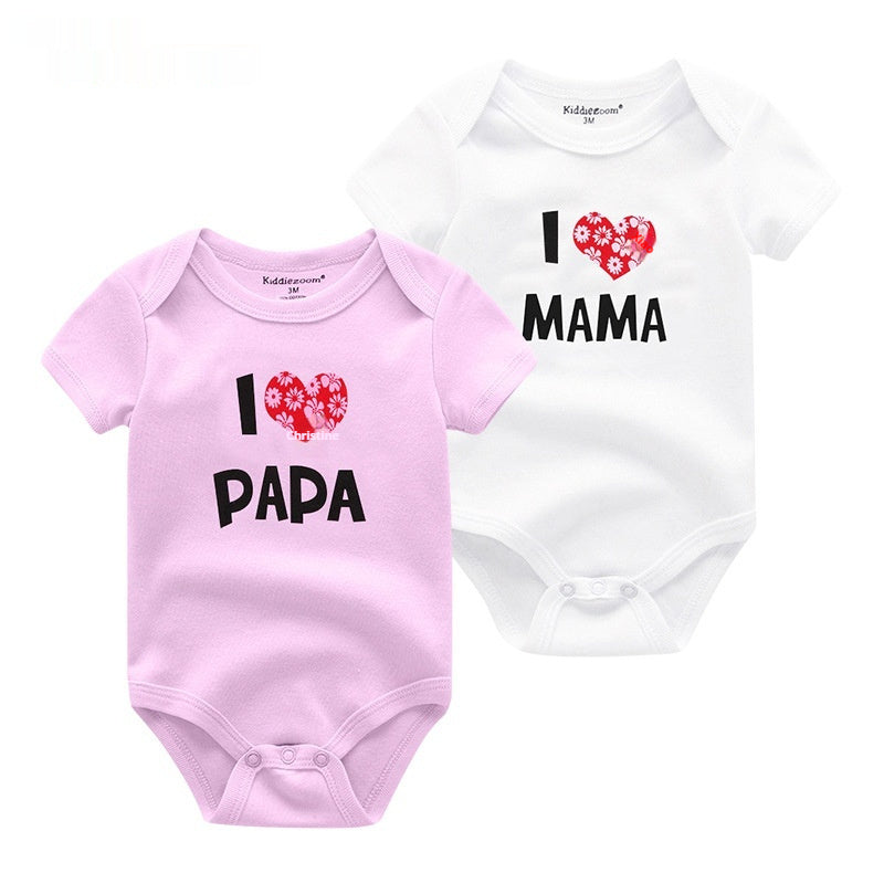 Onesie Baby Clothes Cotton Triangle Newborn Jumpsuit - Cindi Book