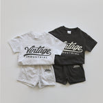Sports And Leisure Suit Baby Western Style Cotton Letters Suit - Cindi Book