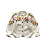 Thin Sweater Cardigan Girls' Top Knitted - Cindi Book