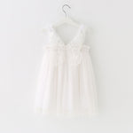 Children's Mesh Dress Sling Birthday Dress Pettiskirt Three-dimensional Angel Wings Fairy Fashionable Skirt - Cindi Book