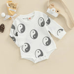 Baby One-piece Suit Knitted Long Sleeve - Cindi Book