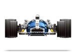 Creative Technology Blue Racing Car Assembling Building Blocks Toy - Cindi Book