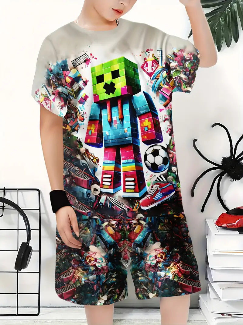 3d Printing Youth Sports Printing Boy Suit - Cindi Book