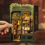 Owl Bookstore Wooden Assembly DIY Handmade Book Stand - Cindi Book