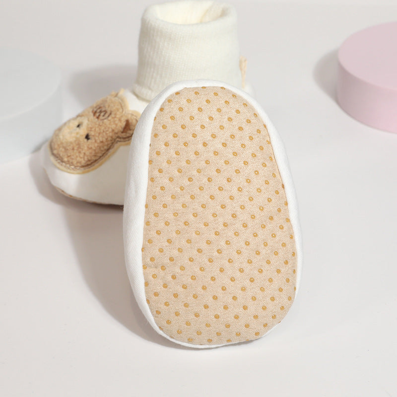 High Bear Babies' Socks Baby Soft-soled Pure Cotton Shoes - Cindi Book