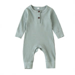 New Baby Jumpsuit Sunken Stripe Trousers Romper Western Style - Cindi Book
