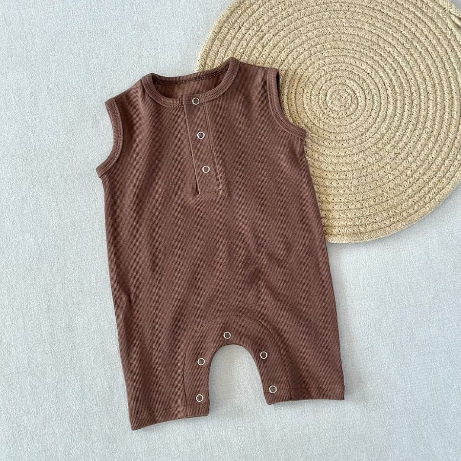 Baby Jumpsuit Grade A Summer Sleeveless Vest - Cindi Book