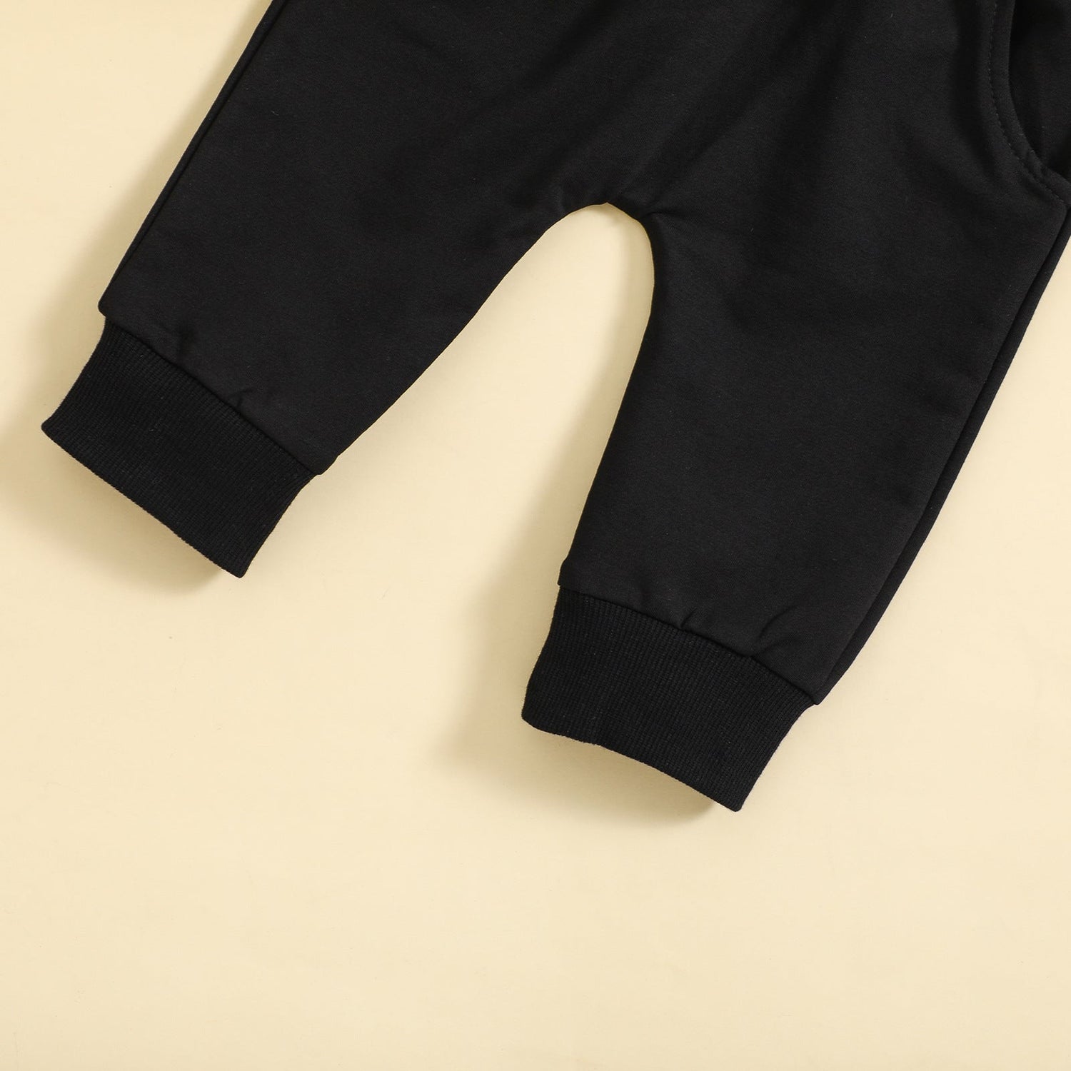 Children Color-Block Crew Neck Long Sleeve Trousers Set