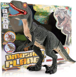 Electric Dinosaur Simulation Walking Animal Remote Control Toy - Cindi Book