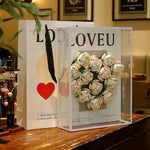 Rose Bouquet Building Blocks Gift Box DIY Handmade - Cindi Book