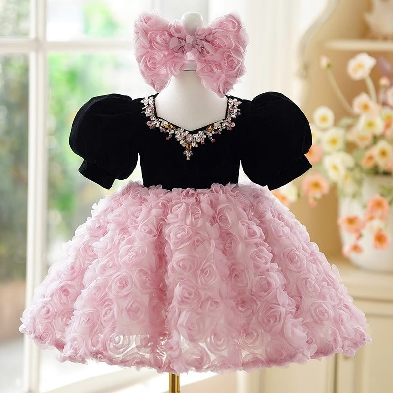 Girls French Sweet Umbrella Princess Dress Girls - Cindi Book