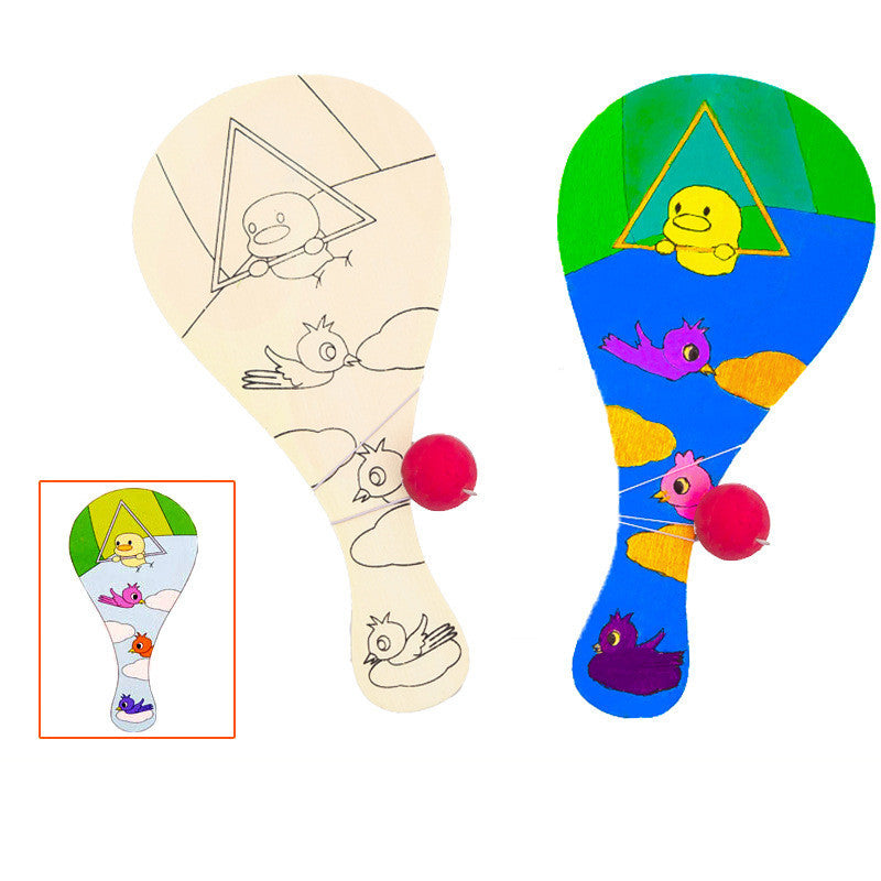 Children's Handmade Painting Creative Graffiti Ball Toy - Cindi Book