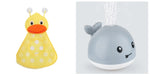 New Baby Bathroom Bath Electric Induction Whale Spray Small Toy - Cindi Book