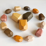 Colored Stones Jenga Colored Boys And Girls Simulation Stones - Cindi Book