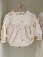 Toddler Baby Embroidery Climbing Suit Onesie Girl's Dress - Cindi Book