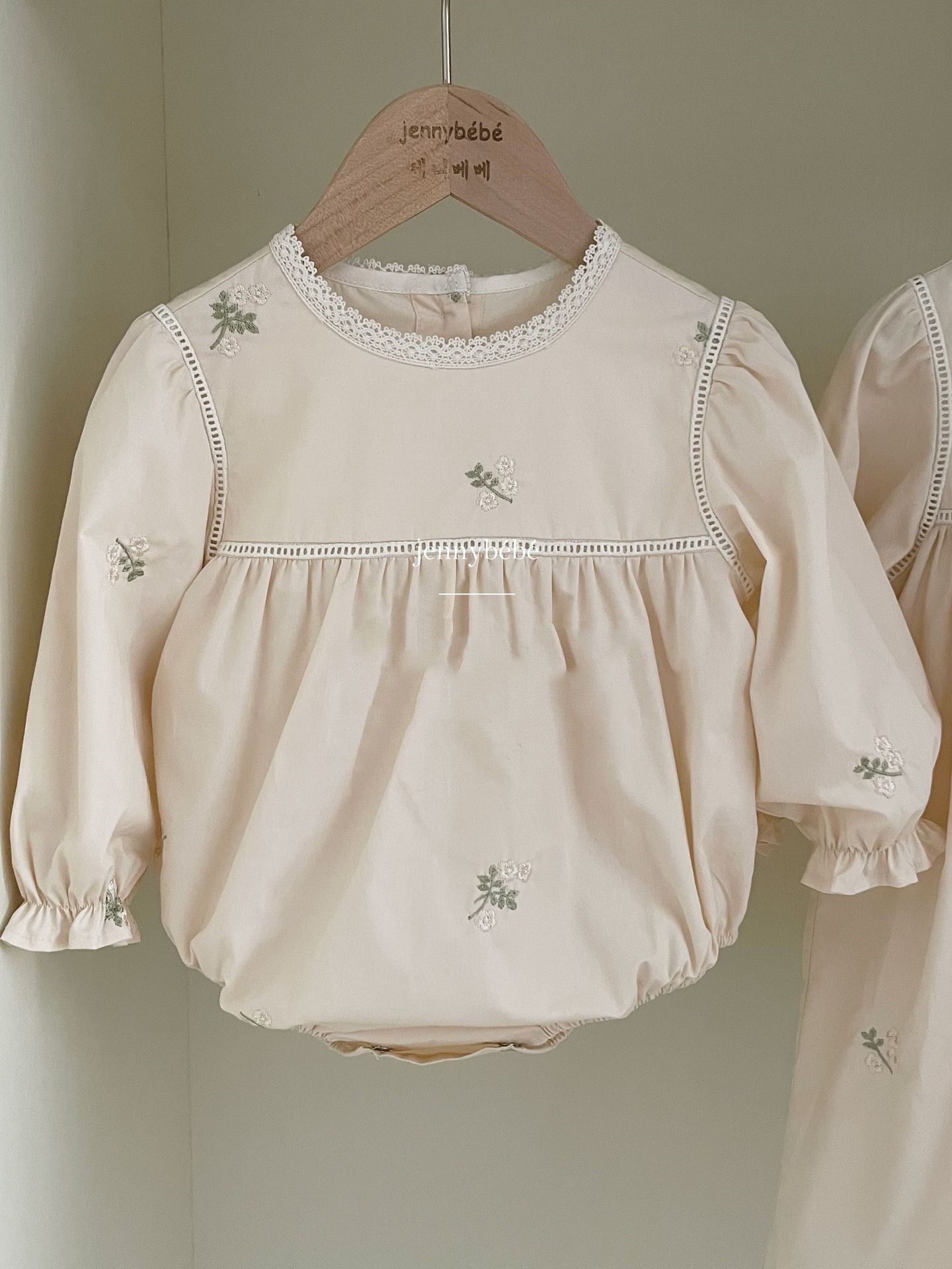 Toddler Baby Embroidery Climbing Suit Onesie Girl's Dress - Cindi Book