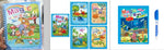 Children's Creative Magic  Water Painting Book - Cindi Book