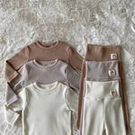 Solid Color Suit Rainbow Fashion Simple All-match Out Home Wear - Cindi Book