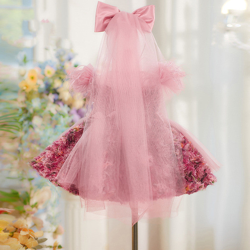 Little Girls Tutu Dress For A First Birthday Celebration - Cindi Book