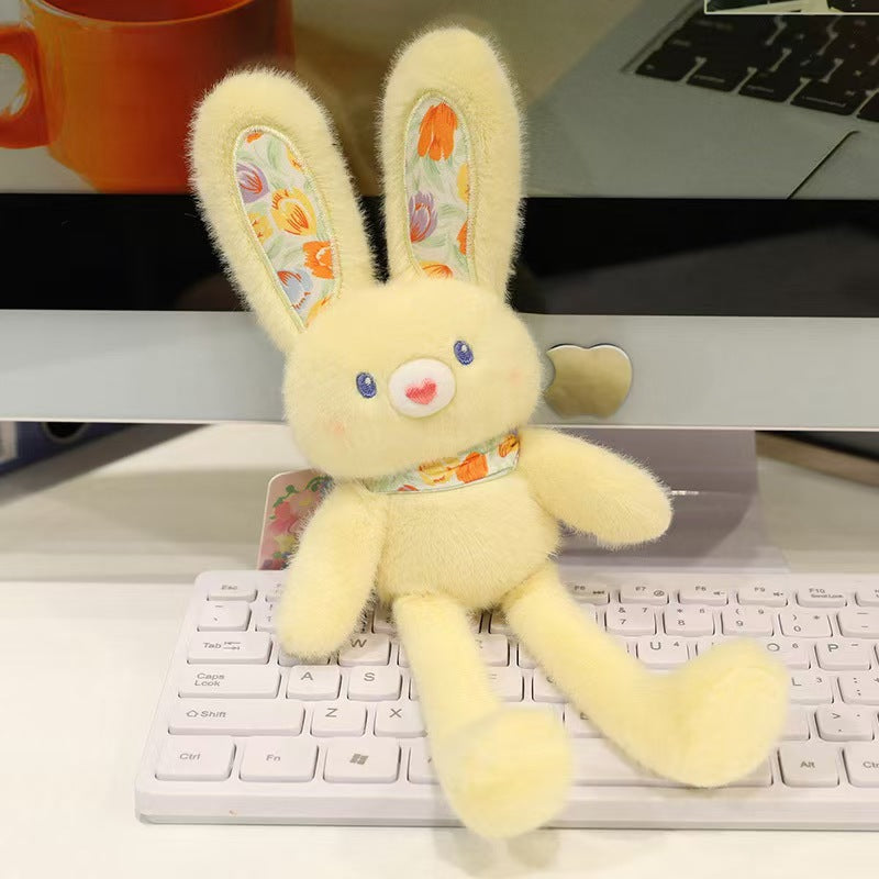 Dopamine-themed Bunny Toy For Your Backpack - Cindi Book
