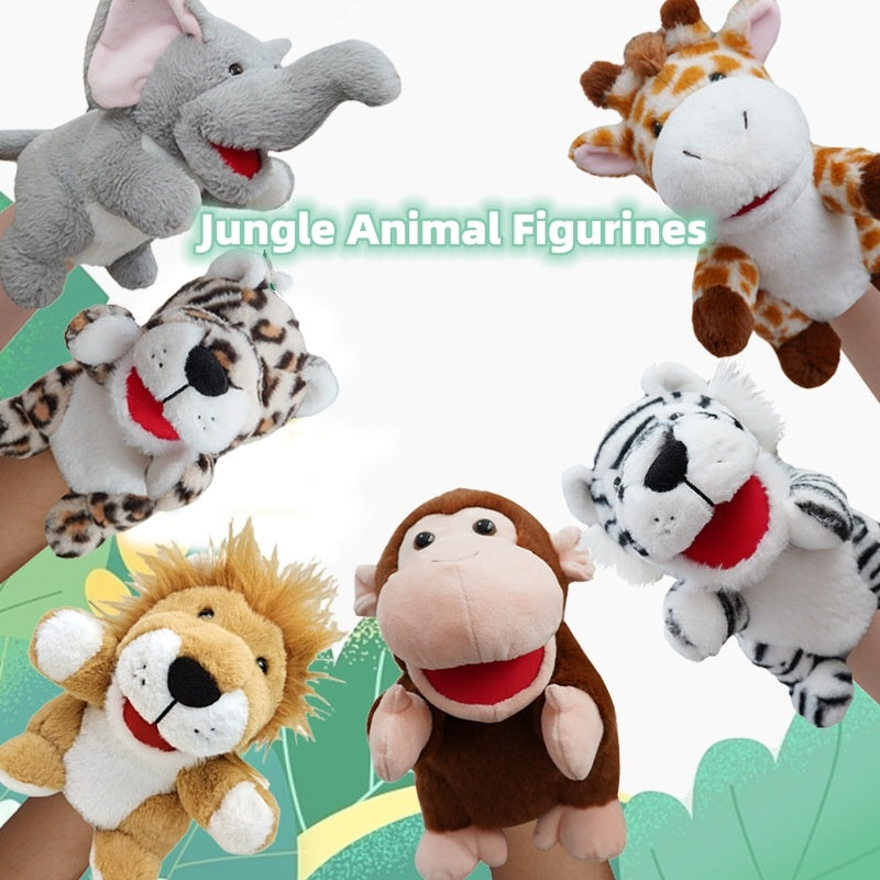 Finger Puppet Plush Toys Parent-child Interaction - Cindi Book