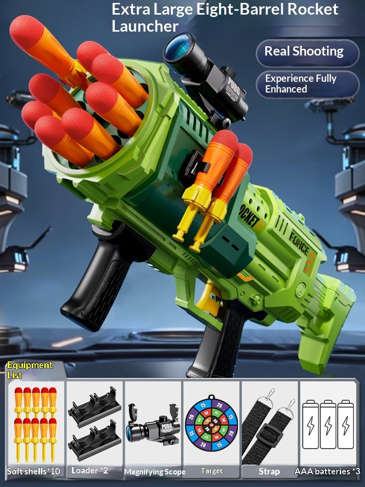 Childrens Army-Green Rocket Launcher Shooting Toy - Cindi Book
