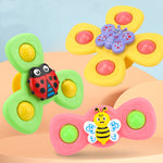 Baby Playing In Water And Bathing Fingertip Spinning Top Toy - Cindi Book