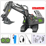 Children's Simple Alloy Charging Excavator Toy Car - Cindi Book