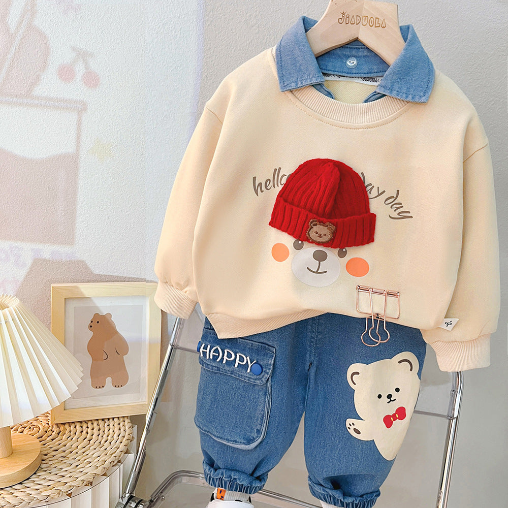 Clothes For Babies Split Boy Suit - Cindi Book