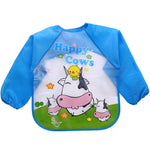 Children's Gown Long Sleeve Kids Waterproof Meal Baby Apron Painting Clothes Bib Protective Clothing - Cindi Book