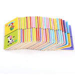 Wooden Solitaire Animal Domino Kids - Cindi Book