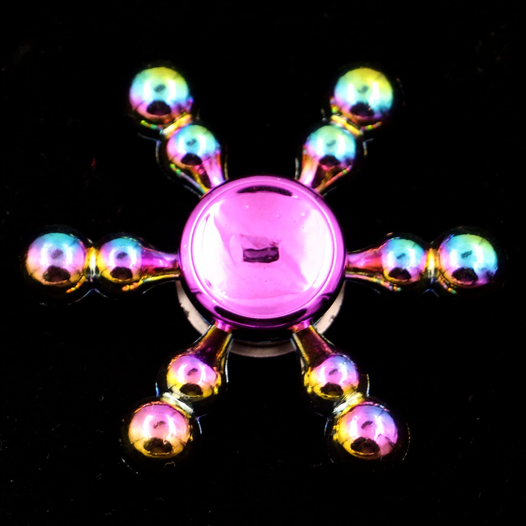 Zinc Alloy Electroplating Colorful Fingertip Top - Cindi Book