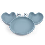 Silicone Split Cutlery Crab Plate For Infants - Cindi Book
