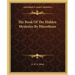 The Book Of The Hidden Mysteries By Hierotheos - Paperback