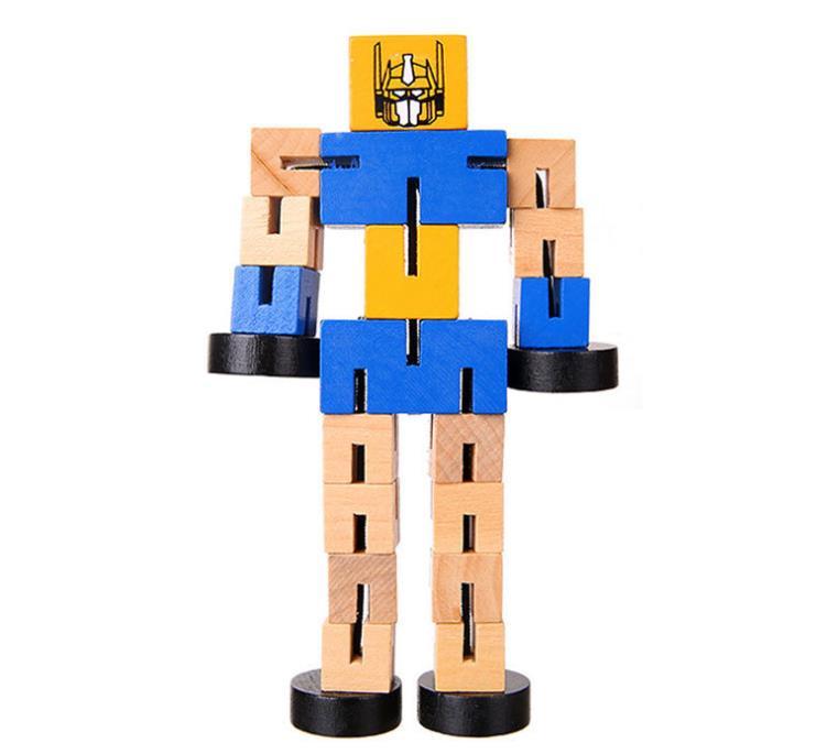 wooden robot toys - Cindi Book