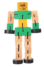 wooden robot toys - Cindi Book