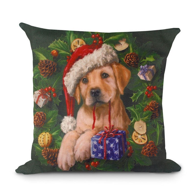 Christmas Hot-selling Home Sofa Office Creative Linen Pillowcase - Cindi Book