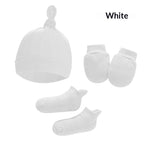 Newborn Hat Mittens And Socks Set With Rubber-soled Shoes - Cindi Book