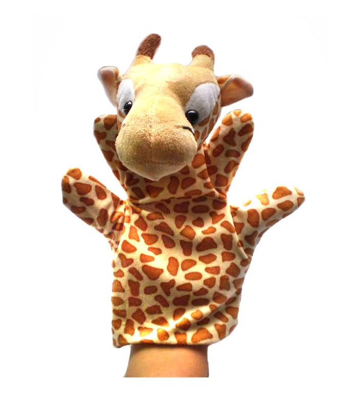 Hand puppet 28 plush toy big hand puppet preschool teaching aid - Cindi Book
