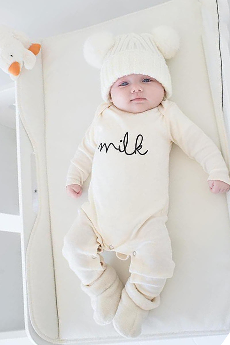 Baby Cotton Thickened Autumn and Winter Jumpsuit Baby Europe and America