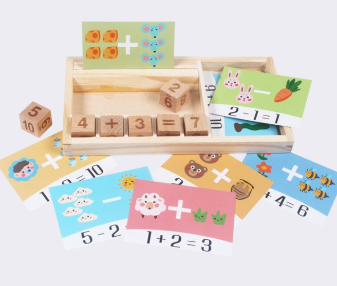 Children's arithmetic building block toys - Cindi Book