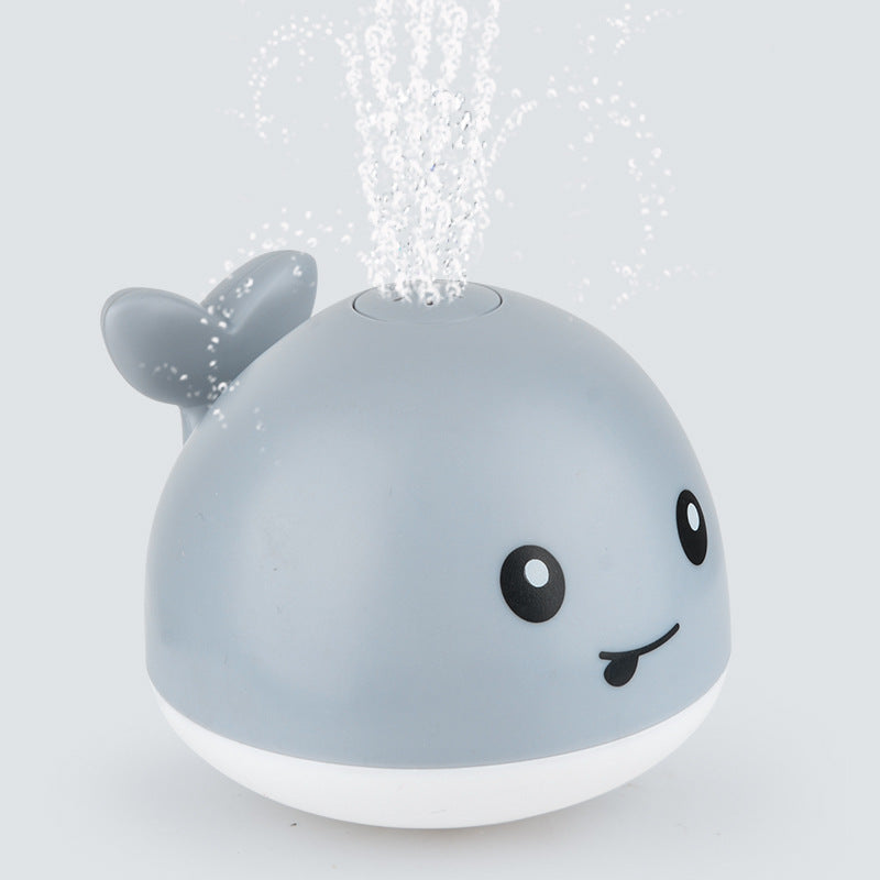 New Baby Bathroom Bath Electric Induction Whale Spray Small Toy - Cindi Book